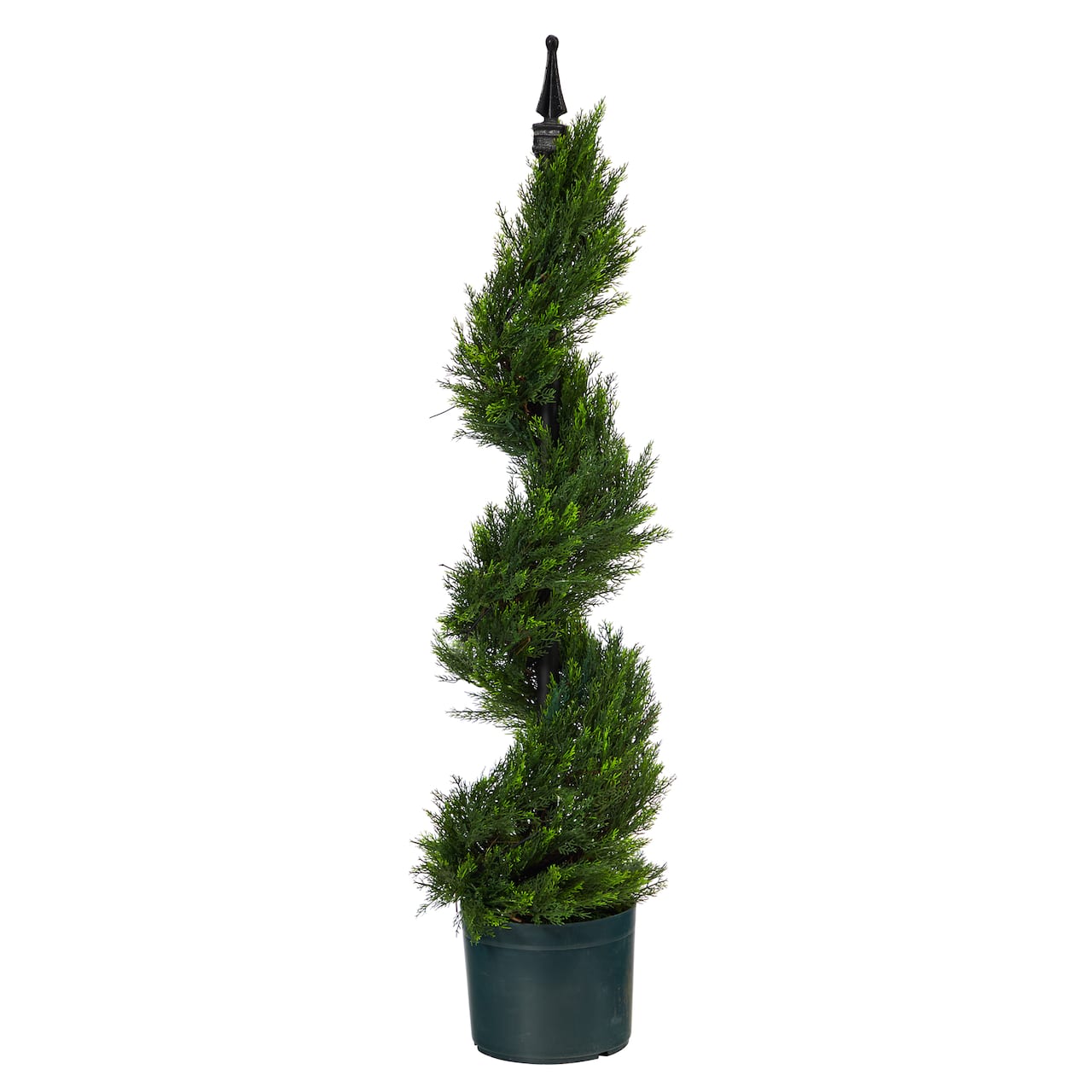 3ft. Potted Cypress Spiral Topiary Artificial Tree
